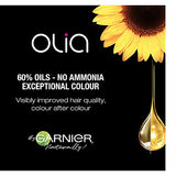 Garnier Olia Ammonia-Free Brilliant Color Oil-Rich Permanent Hair Color, 1.0 Black
