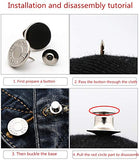 1 Set Perfect Fit Instant Button,1 inch Buttons, Adjustable Jean Button