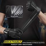 Updated 2021 Ventilated Weight Lifting Gym Workout Gloves Full Finger