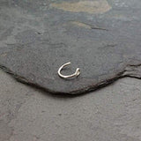 Faux Clip-On Nose Ring 20g - 925 Sterling Silver - No Piercing Needed