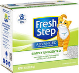 Fresh Step Advanced Simply Unscented Clumping Cat Litter, Recommended by Vets