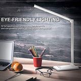 LED Desk Lamp, Eye-Caring Table Lamps, Natural Light Protects Eyes, 5 Modes