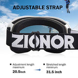 ZIONOR Lagopus Ski Snowboard Goggles UV Protection Anti fog Snow Goggles