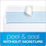 Quality Park #6 3/4 Security-Tinted Envelopes with Peel & Seal, 100-Pack, White