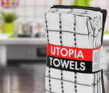 Utopia Towels Kitchen Towels, 15 x 25 Inches, 100% Ring Spun Cotton Super Soft