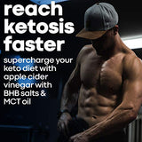 5X Potent Apple Cider Vinegar Capsules Plus Keto Bhb Salts - Fat Burner and Weight