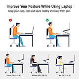 Adjustable Laptop Stand, FYSMY Ergonomic Portable Computer Stand