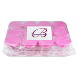 Beauticom 60 Grams/60 ML (2 Oz) Round Clear Leak Proof Plastic Container Jars with Pink Lids for Travel Storage Makeup Cosmetic Lotion Scrubs Creams Oils Salves Ointments (12 Jars)