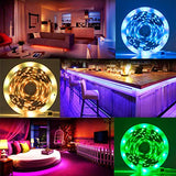 Tenmiro 65.6ft Led Strip Lights, Ultra Long RGB 5050 Color Changing LED Light Strips Kit