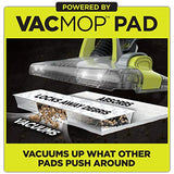 Shark VMP30 VACMOP Disposable Hard Floor Vacuum and Mop Pad Refills, 30 Count, White