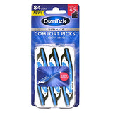 Dentek Ultimate Comfort Picks Wallet Cards with Protective Sleeves, 84 Picks Each, Pack of 4