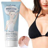 10 Seconds Whitening Cream Skin Lightening Cream, Instantly Fair White Glowing Skin with Advanced Brightening Ingredients 60ML