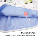 7-dreamland 2 Pieces Waterproof Diaper Skirt Shorts for Baby Boy and Girl,Breathable