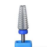 SpeTool Medium Grit 5 in 1 Rotary Bit 3/32" Shank Nail Dril for Left and Right Handed Acrylic or Hard Gel Remover