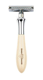 Edwin Jagger Plaza Range Traditional Safety Razor (Ivory)