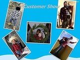 Baby Boys Button Down Flannel Plaid Flannel Cotton Long Sleeves Shirt Tops, 1# Red