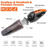 Handheld Vacuum, 6500PA Cordless Hand Vacuum, Mini Portable Vacuum Cleaner