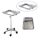 Tattoo Stainless Steel Tray - Yuelong 5 Pack 13.5'' X 10'' Stainless Steel Tattoo Trays Dental Medical Tray Piercing Instrument Tray Flat for Tattoo Supplies Tattoo Kits