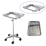 Tattoo Stainless Steel Tray - Yuelong 2 Pack 13.5'' X 10'' Stainless Steel Tattoo Trays Dental Medical Tray Piercing Instrument Tray Flat for Tattoo Supplies Tattoo Kits