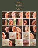 18 Gauge 14k Gold Filled Cartilage Hoop 7 mm solid gold Hoop Earring