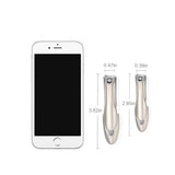 2 Pack Nail Clippers, Zinc Alloy Stainless Steel Nail Cutters, Cutting Force Fingernail Clipper and 4mm Wide Jaw Thicker Toenail Clipper, Ergonomic Design Nail Trimmer for Adults, Kids, Elderly
