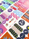 New Aesthetic Planner Stickers - Productivity, Seasonal & Holiday Sticker Pack