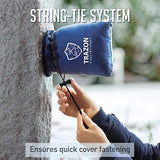 Trazon Outdoor Faucet Cover Socks for Winter Freeze Protection 2 Pack - Spigot Covers