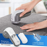 BEAUTURAL Fabric Shaver and Lint Remover, Sweater Defuzzer with 2 Speed Settings