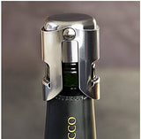 Champagne Sealer Stopper, BGMAX 3 Pack Stainless Steel Sparkling Wine Bottle