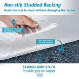 Chair Mat for Carpet with Lip Studs Strong Impact Resistance Effective Grip Durable