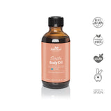 Belle Azul Siesta Body Oil - Firming, Toning & Moisturizing Bath, Body and Massage Oil for Dry Skin with Pure Argan Oil, Vitamin E, Sweet Almond Oil & Natural Essential Oils. 3.38 fl.oz.