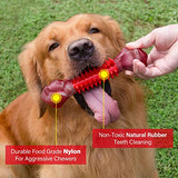 Tough Dog Toys for Aggressive Chewers Large Breed, Apasiri Dog Chew Toys, Durable