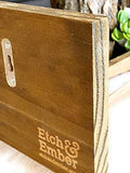 Etch & Ember Funny Bathroom Signs - Nice Butt - Farmhouse Style Decor - Rustic Wood