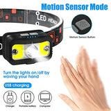 Headlamp Rechargeable, ALIPRET 1100 Lumen Super Bright Motion Sensor Head Lamp