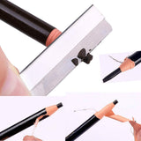 12 Piece Dark Brown Colour Waterproof Eyebrows Pencil Tattoo Makeup And Microblading Supplies Kit-Permanent Eye Brow Liners In Waterproof Eyebrow Pencils Peel - Brow Pencil Set For Marking(12 Pcs)