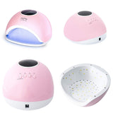 UV LED Nail lamp, 48W Nail Dryer UV Light for Gel Nails Polish with smart Sensor for Salon Curing Lamp and Home Professional