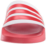 adidas Men's Adilette Shower Slides, Red, 17 M US Big Kid