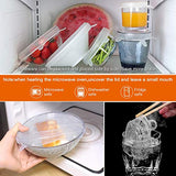 longzon Silicone Stretch Lids 14 Pack Include 2Pcs XXL Size up to 9.8'' Diameter