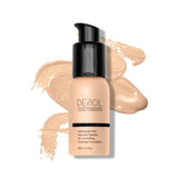 DAGEDA Soft Full Coverage Concealer Liquid Foundation Brightening Moisturizing Oil Control Waterproof Liquid Foundation Cream for Any Skin Color, Age And Sex 30ml（#01 WHIPPED CREAM）