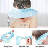 Baby Shower Cap Visor with Ear Protection for Bathing Washing Hair, Maydolly Soft Hat