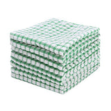 Bukache Kitchen Towels, Bulk Cotton Terry Dish Towels and Dish Cloths, Super Soft