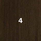 ORIGINAL PONYTAIL DRAW STRING - V SHAPE- FEATHER TIP - SAMBA156 (4-MedBrown)