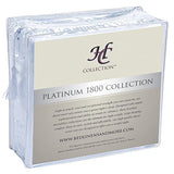 HC COLLECTION-Hotel Luxury Bed Sheets Set 1800 Series Platinum Collection, 4pc