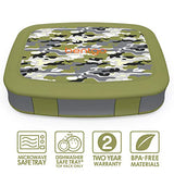 Bentgo Kids Prints (Camouflage) - Leak-Proof, 5-Compartment Bento-Style Kids Lunch Box