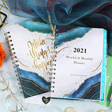 2021 Planner - Weekly & Monthly Planner with Tabs, 6.3" x 8.4", Jan. - Dec. 2021