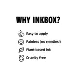 Inkbox, Temporary Tattoos, Semi Permanent Tattoo, One Premium Easy Long Lasting, Waterproof Inkbox Tattoo with For Now Ink. Lasts 1-2 Weeks, Whale Tattoo, Fish Food, 4x4in