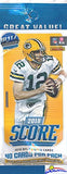 2018 Score NFL Football AWESOME Factory Sealed JUMBO FAT PACK with 40 Cards