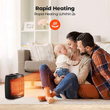 andily Space Heater Electric Heater for Home and Office Ceramic Small Heater