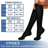 CHARMKING Compression Socks for Women & Men Circulation (3 Pairs) 15-20 mmHg