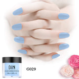 Dip Powder Nail Starter Kit Acrylic Dipping System 6PCS Nails Dip Powder Without Lamp Cure Natural Dry Nail Art Powder Nail Art Mirror Effect 7g / Pot